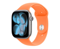Apple Pasek sportowy 46 mm M/L klementynkowy - 1506141 - zdjęcie 2